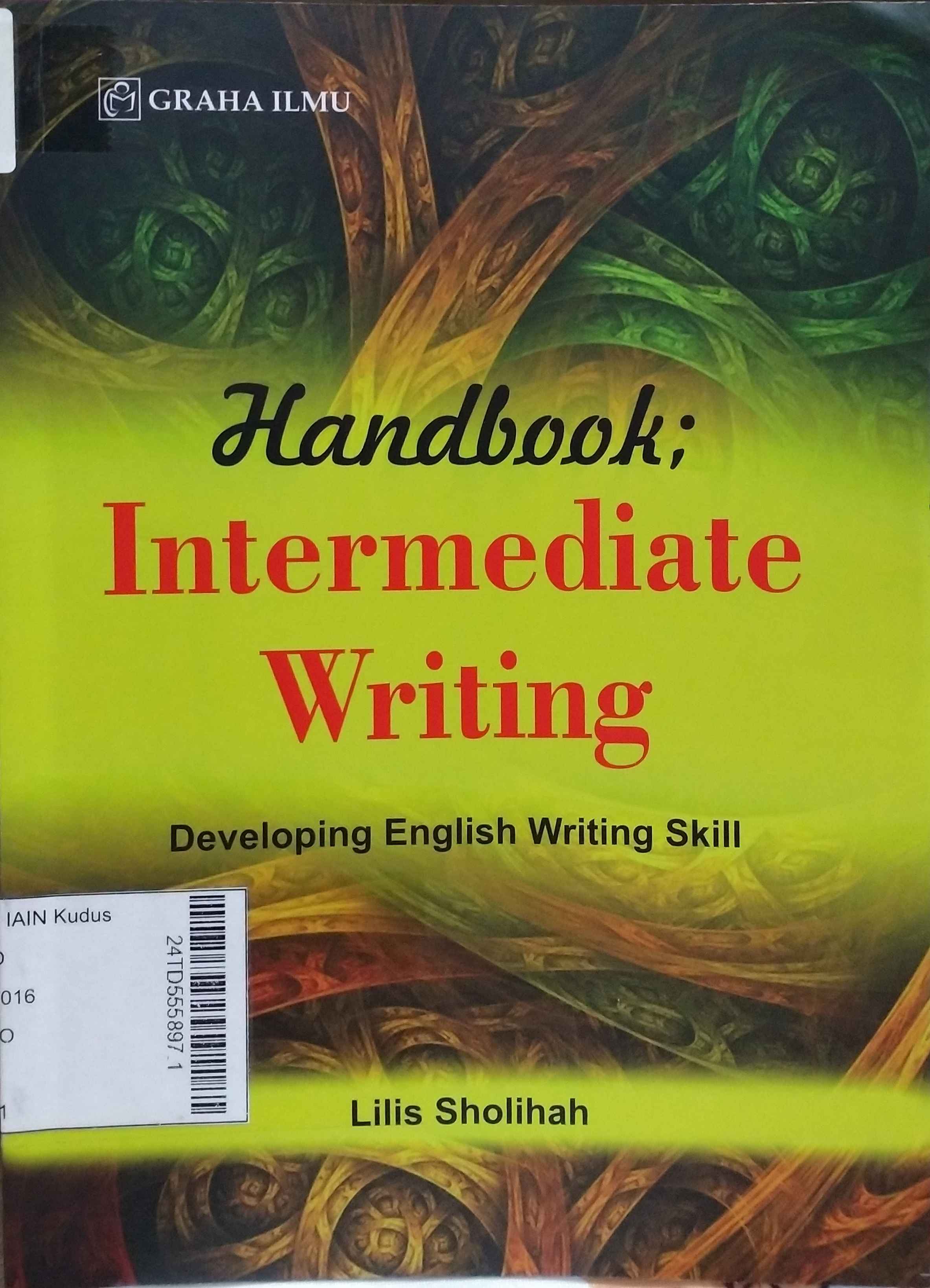 Handbook Intermediate Writing : Developing english writing skil