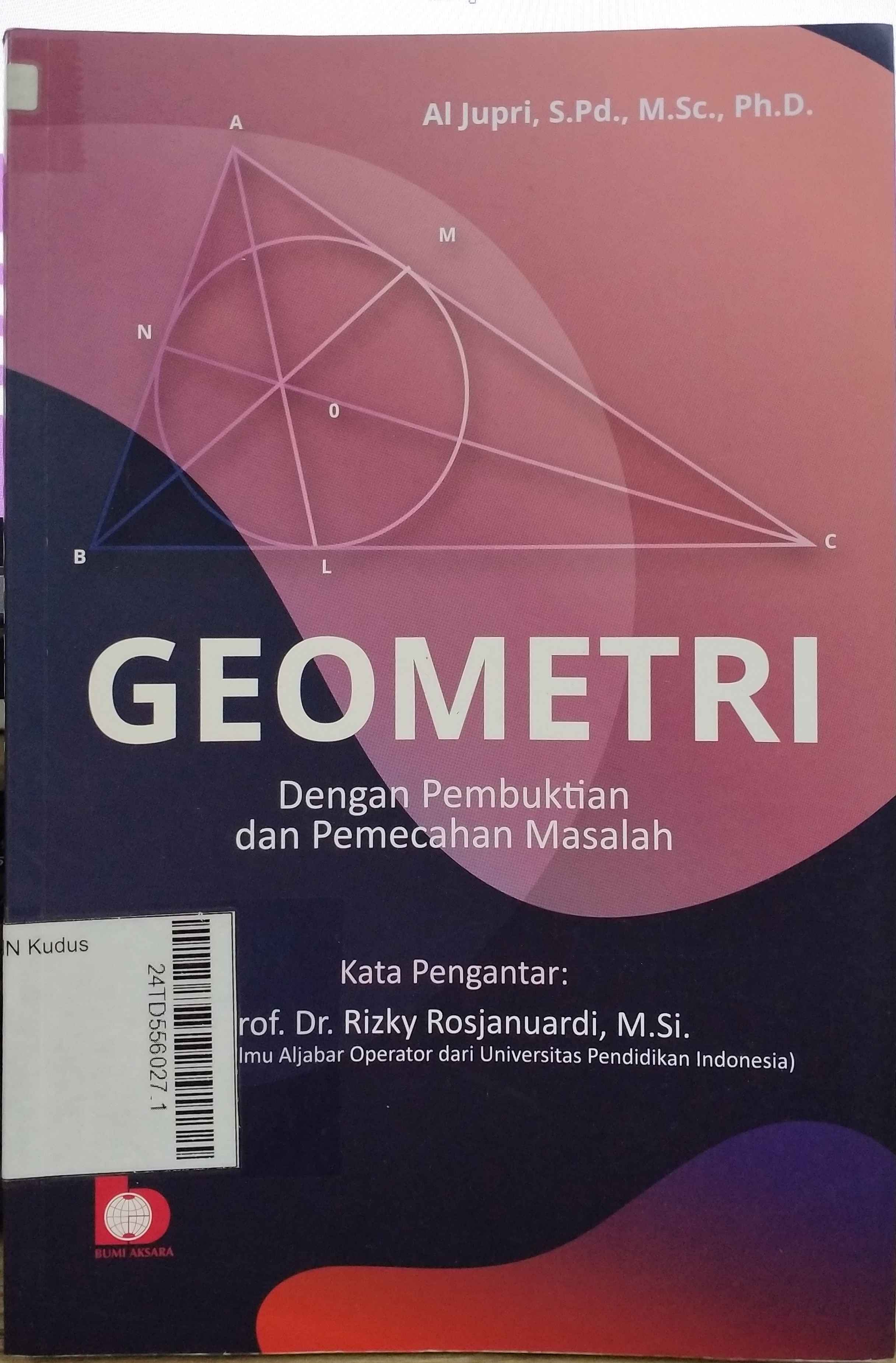 Geometri : Dengan pembuktian dan pemecahan masalah