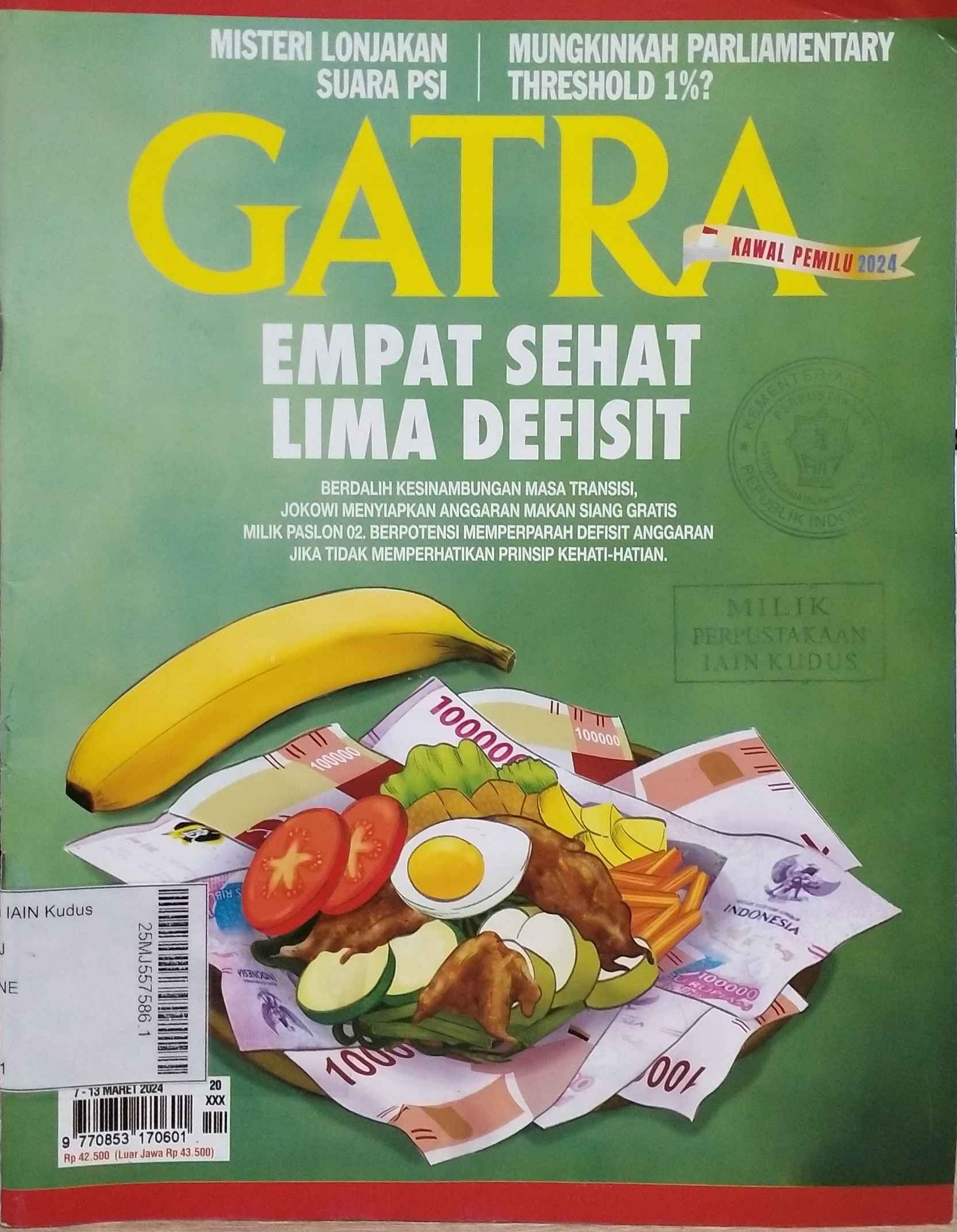Gatra : Ed. 20 (7-13 Maret 2024)