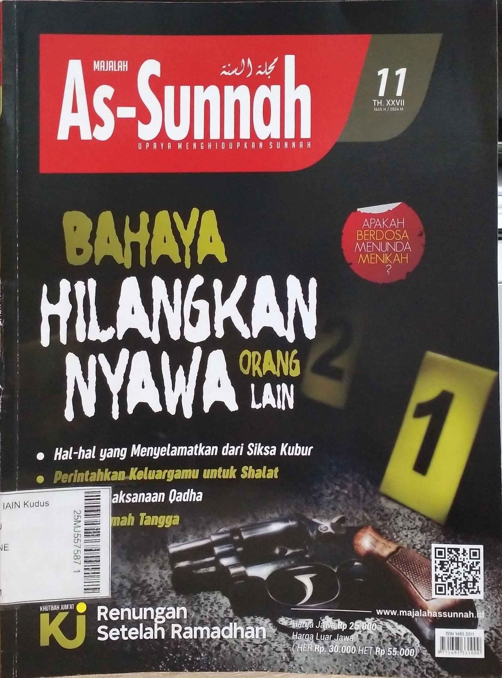 As-Sunnah : Edisi 11  ( Tahun XXVII / 2024 )