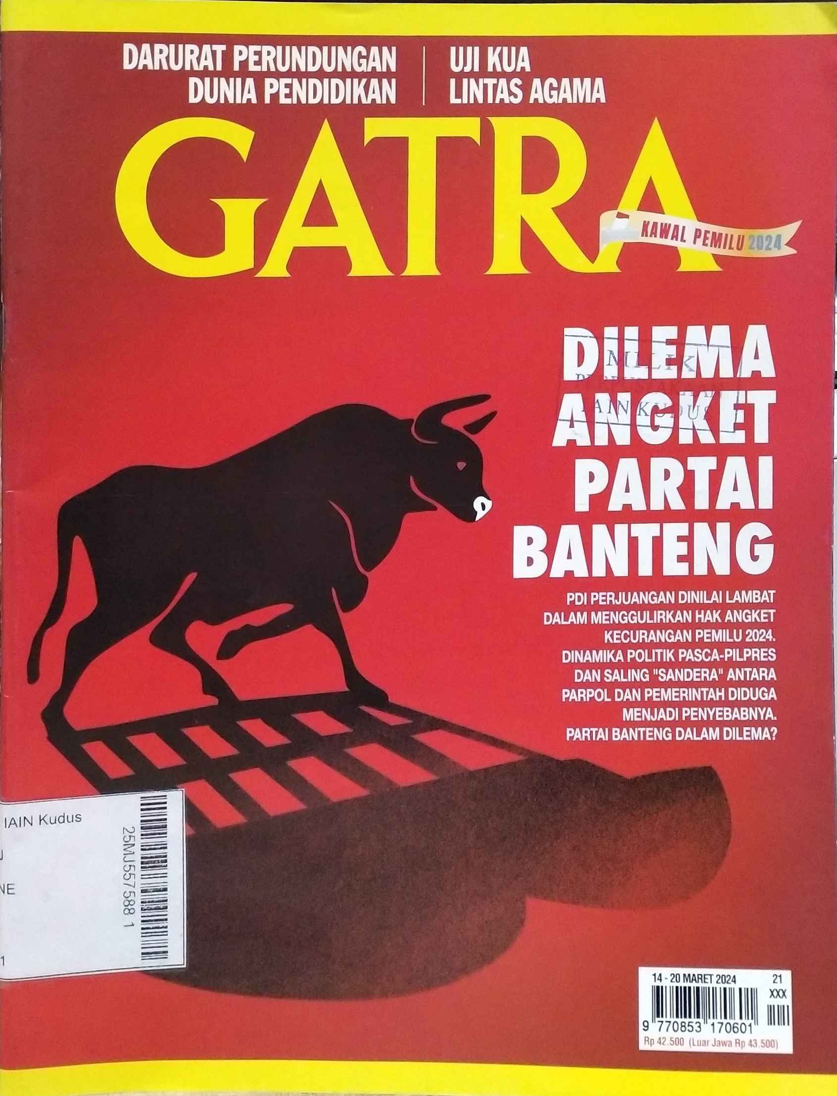 Gatra : Ed. 21 (14-20 Maret 2024)