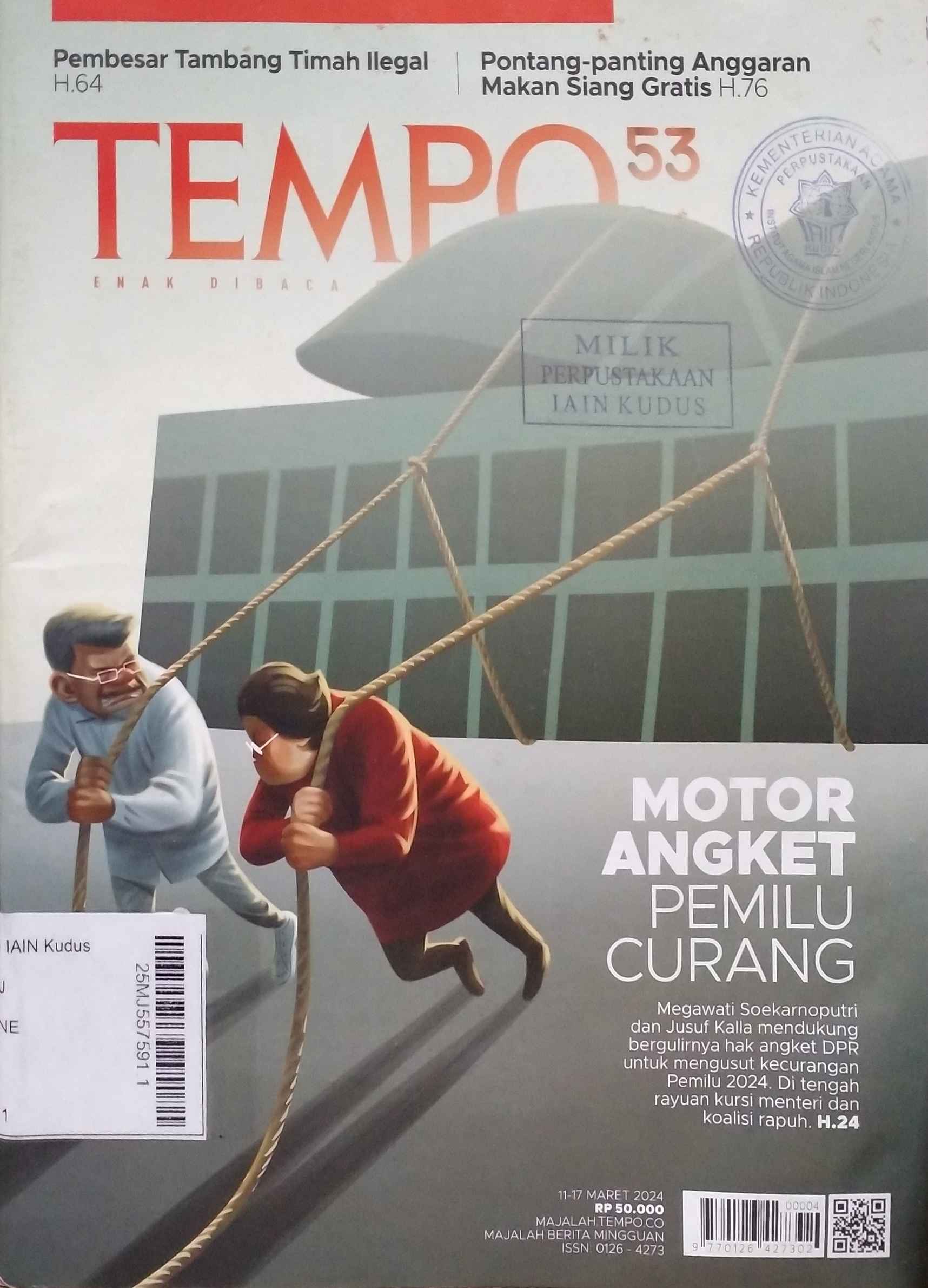 Tempo : Ed.5304 (11-17 Maret 2024)