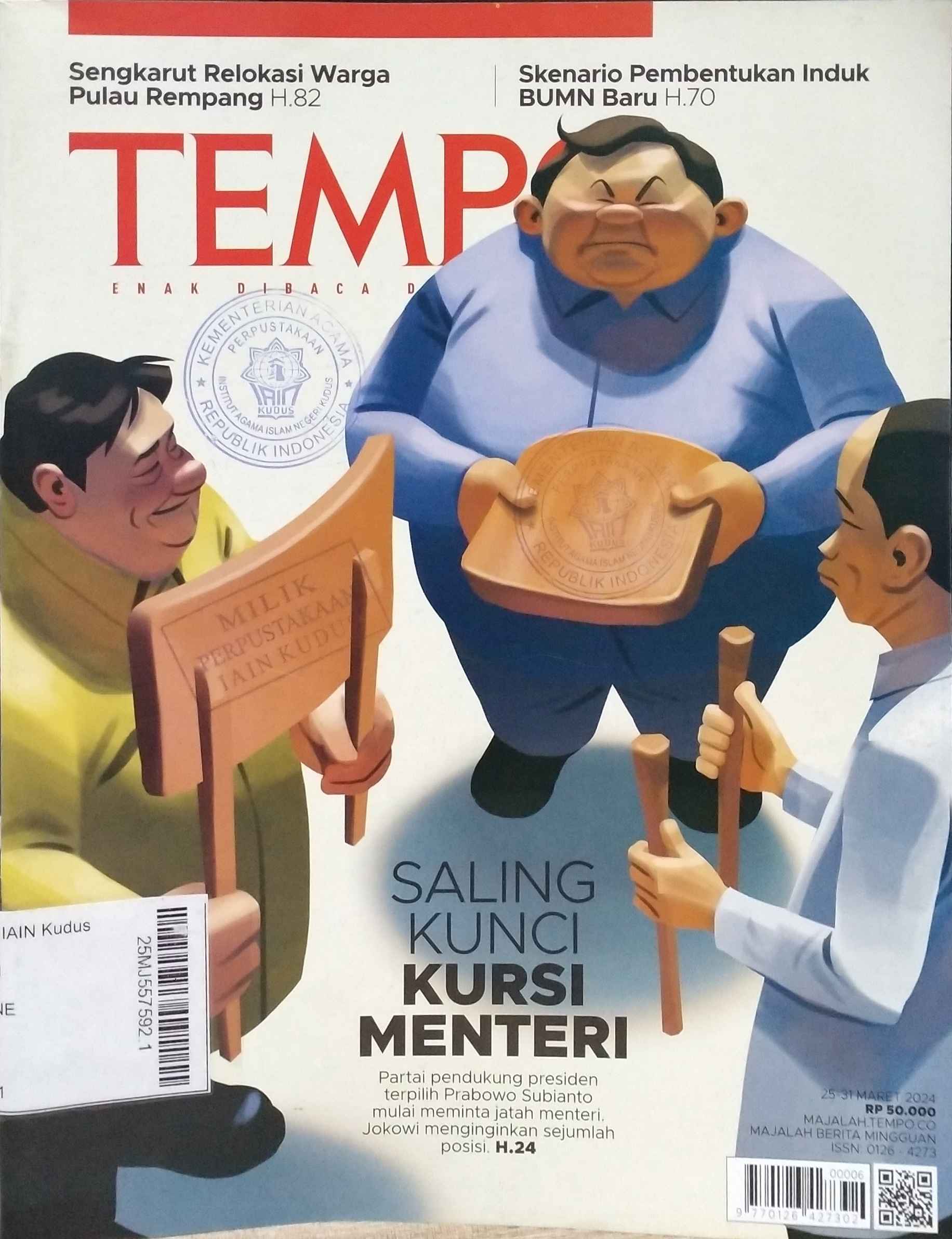 Tempo : Ed.5306 (25-31 Maret 2024)