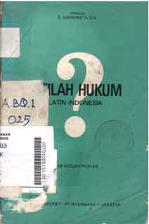 Istilah Hukum : latin Indonesia