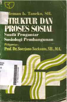 Struktur dan Proses Sosial : suatu pengantar sosiologi pembangunan