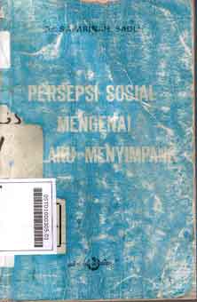 Persepsi Sosial Mengenai Perilaku Menyimpang