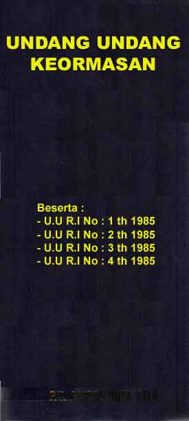 Undang-Undang Keormasan