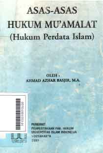 Asas-Asas Hukum Mu'amalat : Hukum Perdata Islam