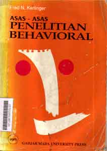 Asas-Asas Penelitian Behavioral