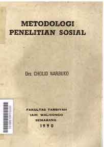Metodologi Penelitian Sosial