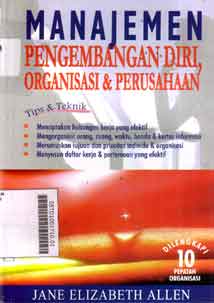 Manajemen Pengembangan Diri, Organisasi dan Perusahaan