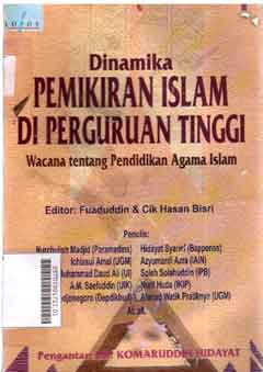Dinamika Pemikiran Islam Di Perguruan Tinggi : wacana tentang pendidikan agama Islam