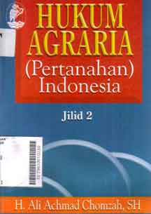 Hukum Agraria (pertanahan indonesia)