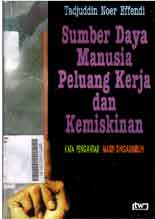 Sumber Daya Manusia Peluang Kerja Dan Kemiskinan