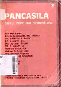 Pancasila : buku panduan mahasiswa