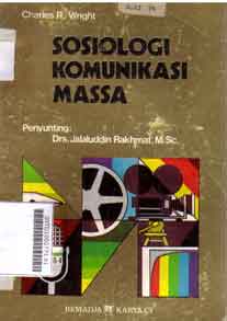 Sosiologi Komunikasi Massa