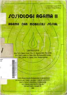 Sosiologi Agama : agama dan mobilitas sosial