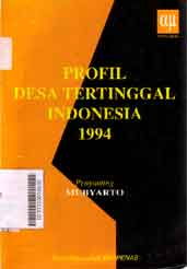 Profil Desa Tertinggal Indonesia 1994