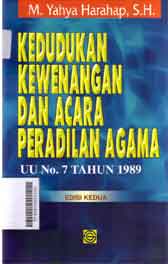 Kedudukan Kewenangan Dan Acara Peradilan Agama