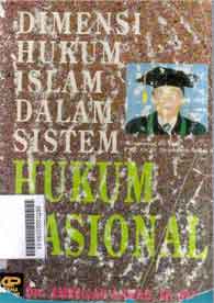 Dimensi Hukum islam Dalam Sistem Hukum Nasional