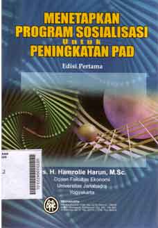 Menetapkan Program Sosialisasi Untuk peningkatan PAD