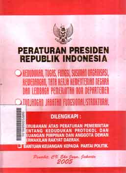 Peraturan Presiden Republik Indonesia