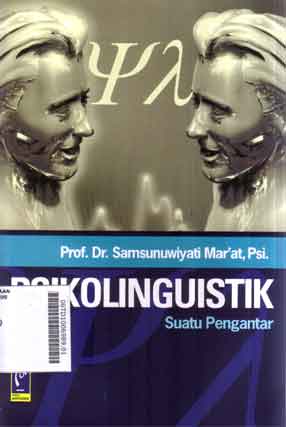Psikolinguistik : suatu pengantar