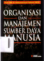 Organisasi Dan Manajemen Sumber Daya Manusia