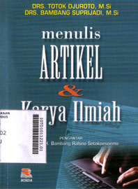 Menulis Artikel dan Karya Ilmiah
