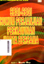 Segi-Segi Hukum Perjanjian Perkawinan Harta Bersama