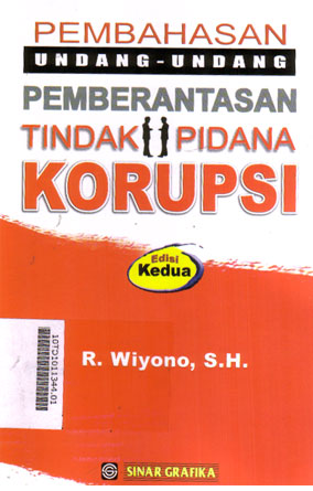 Pembahasan Undang-Undang Pemberantasan Tindak Pidana Korupsi