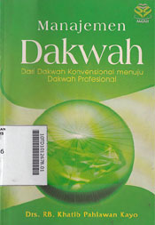Manajemen Dakwah : dari dakwah konvensional menuju dakwah profesional