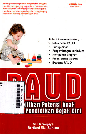PAUD : melejitkan potensi anak dengan pendidikan sejak dini