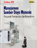 Manajemen Sumber Daya Manusia : perspektif partnership dan kolektivitas