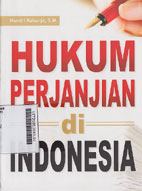 Hukum Perjanjian di Indonesia