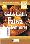 Kaidah - Kaidah Fatwa Kontemporer