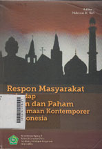 Respon Masyarakat Terhadap Aliran Dan Paham Keagamaan Kontemporer di Indonesia