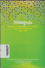 Sinopsis Kajian Pendidikan Agama Dan Keagamaan 2006-2009