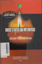 Prosiding Seminar Nasional Pengawasan : konsep, strategi dan implementasi good governance dalam pemerintahan