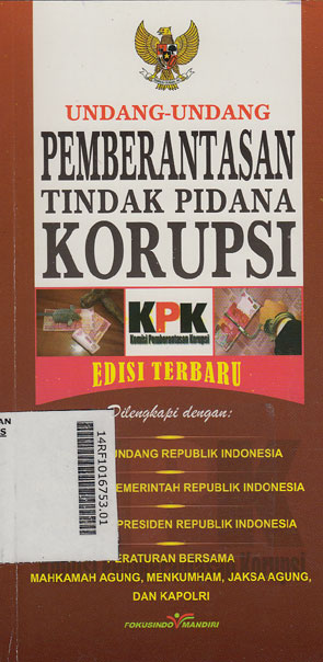 Undang-Undang Pemberantasan Tindak Pidana Korupsi