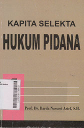 Kapita Selekta Hukum Pidana