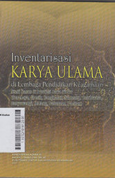 Inventarisasi Karya Ulama di Lembaga Pendidikan Keagamaan : studi kasus di provinsi Jawa Timur