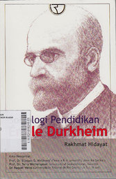 Sosiologi Pendidikan Emile Durkheim