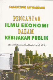Pengantar Ilmu Ekonomi Dalam Kebijakan Publik