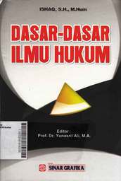 Dasar-Dasar Ilmu Hukum