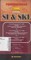 Permendiknas 2006 Tentang SI & SKL