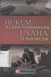 Hukum Acara Persaingan Usaha Di Indonesia