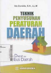 Teknik Penyusunan Peraturan Daerah Tentang Pajak Daerah Dan Retribusi Daerah