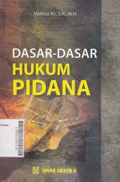 Dasar-Dasar Hukum Pidana