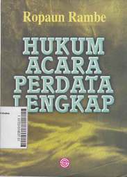 Hukum Acara Perdata Lengkap